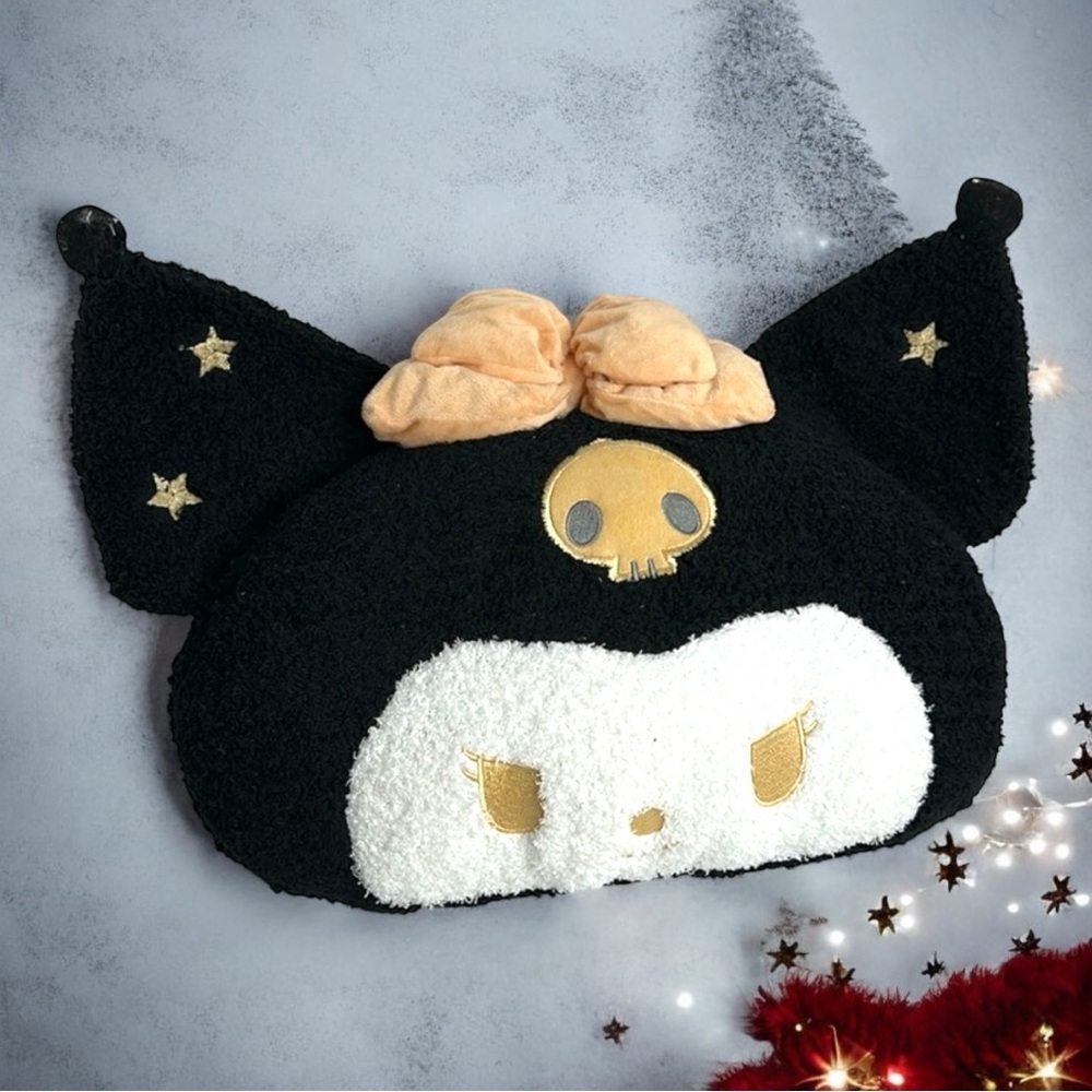 Kuromi Plush Pillow 11" x 17" x 7" by Sanrio - Picture 5 of 13